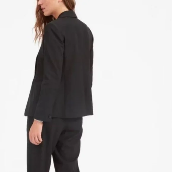 Everlane Black Blazer NWT ( flaw) - Picture 3 of 16